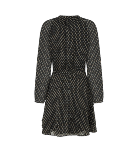 PL953605 Robe Salina noire (XS), Casuel, Polyester, Manche longue - Pepe Jeans - Modalova