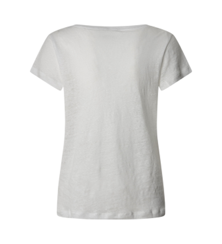 PL506048 Megan - T-shirt à manches courtes et col en V - (XS), Casuel, Coton, Manche courte, Durable - Pepe Jeans - Modalova