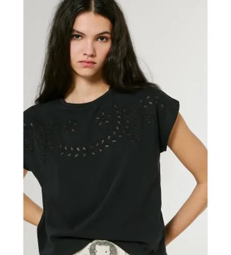PL5000137 T-shirt Mina (S), Casuel, Coton, Manche courte - Pepe Jeans - Modalova