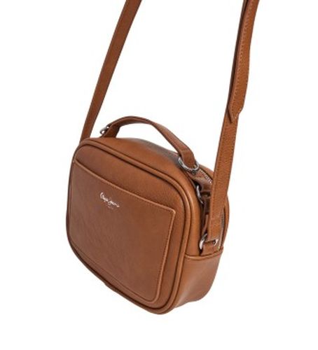 PL031563 Sac Bassy Icon (OSFA), Marron, Casuel, Polyuréthane - Pepe Jeans - Modalova