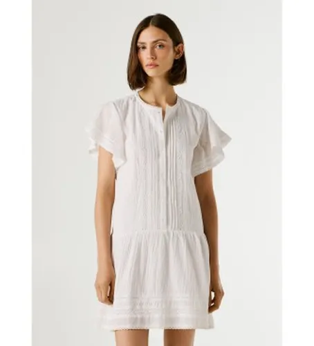 PL9537785 Robe Destin (L), Casuel, Coton, Manche courte - Pepe Jeans - Modalova