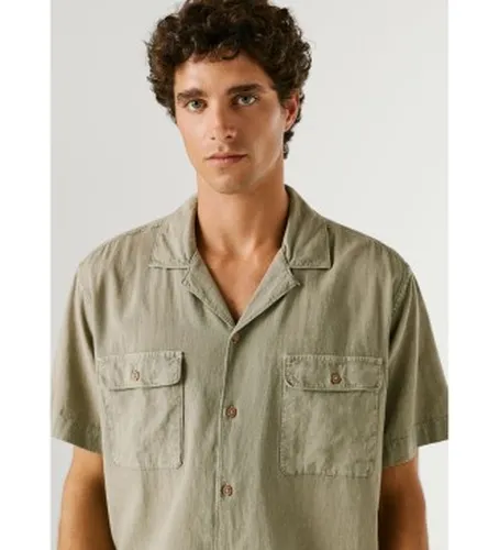 PM3091196 Chemise de Paulo (M), Casuel, Lin, Manche courte - Pepe Jeans - Modalova