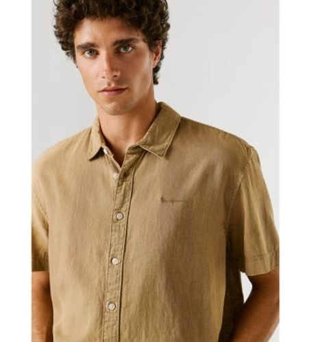 PM3091193 Chemise Percy marron (L), Casuel, Lin, Manche courte - Pepe Jeans - Modalova