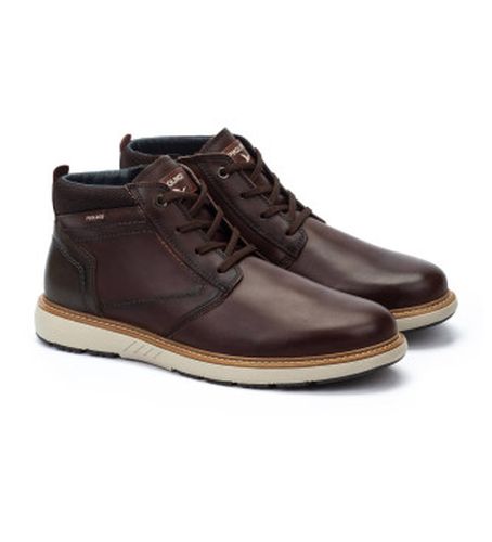M8D-8050C1 Chaussons en cuir Bilbao marron (39), Plat, Fermeture éclair, Casuel - Pikolinos - Modalova