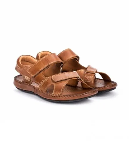J-5818 Sandales en cuir Tarifa marron (40), Velcro, Casuel - Pikolinos - Modalova
