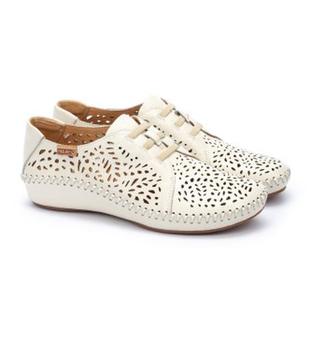 Chaussures en cuir P. Vallarta cassé (36), Plat, 1 à 3 cm, Lacets, Casuel - Pikolinos - Modalova
