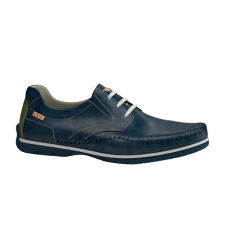 M9A-4118 Chaussures à lacets en cuir Marbella élastiques (39), Plat, Casuel - Pikolinos - Modalova