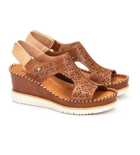 W3Z-1623C1 Sandales en cuir Aguadulce (39), 5 à 8 cm, Velcro, Casuel - Pikolinos - Modalova