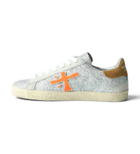 STEVEND Baskets Stevend (37), Plat, Lacets, Casuel, Coton - Premiata - Modalova