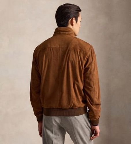 Veste Charleton en daim (S), Casuel, Classique, Cuir - Polo Ralph Lauren - Modalova