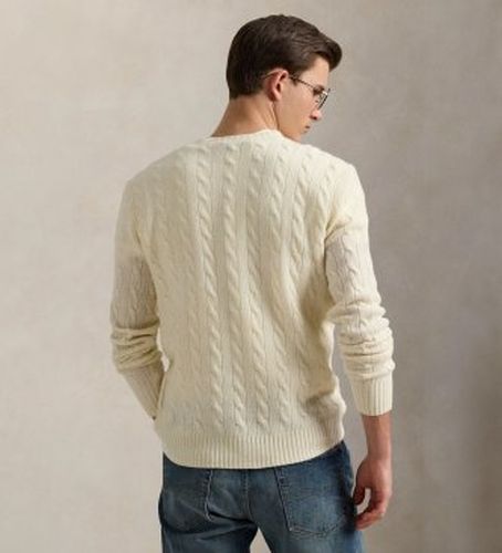 Pull en laine et cachemire crème (M), Casuel, Classique - Polo Ralph Lauren - Modalova