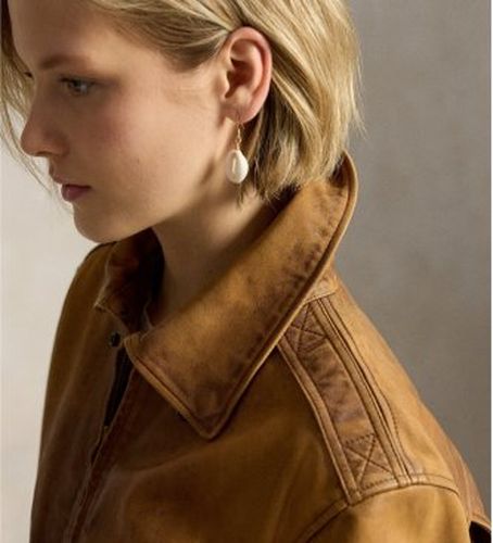 A93145001 Veste courte en cuir (M), Casuel - Polo Ralph Lauren - Modalova