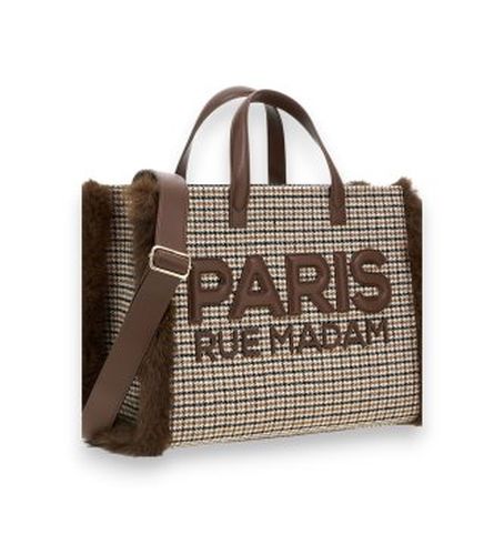 Sac Megève Tote marron (OSFA), , Casuel, Polyester - RUE MADAM PARIS - Modalova