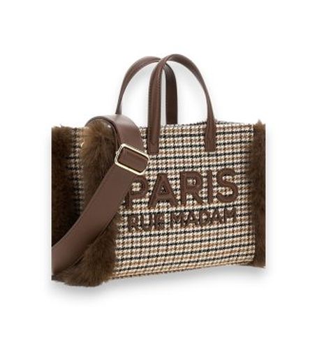 Sac Megève Mini Tote marron (OSFA), , Casuel, Polyester - RUE MADAM PARIS - Modalova
