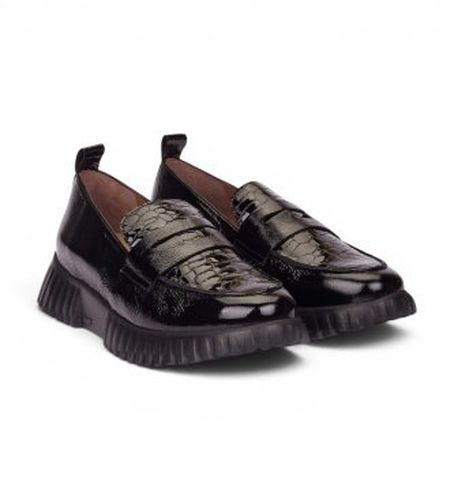 A-4420 Mocassins en Cuir Mix (37), Plat, 1 à 3 cm, Aucun, Casuel, Classique, Vernis - Wonders - Modalova