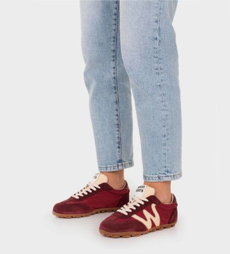 AP-2101 Pantoufles en cuir Nysa (37), Plat, Lacets, Casuel - Wonders - Modalova
