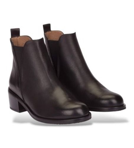 D-2102_5511_5792 Bottines en Cuir Crep 02 (39), 3 à 5 cm, Aucun, Casuel - Wonders - Modalova