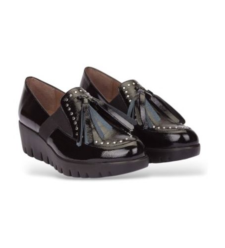 C-33361_2024_5792 Mocassins en Cuir Fly 361 (38), 3 à 5 cm, Aucun, Casuel, Vernis - Wonders - Modalova