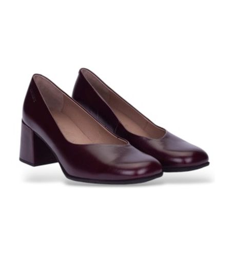 H-7001_5728_9834 Chaussures en Cuir ELIA 01 (38), Rouge, 5 à 8 cm, Aucun, Casuel, Classique - Wonders - Modalova