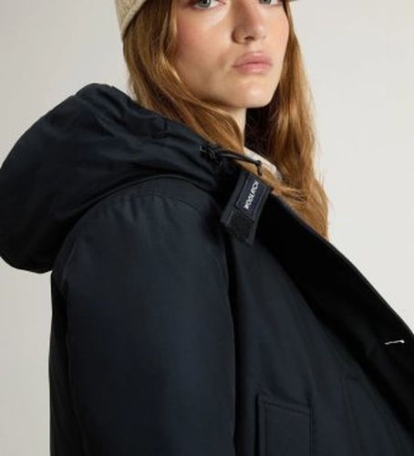 CFWWOU0540FRUT0001 Parka arctique en tissu Ramar (M), Casuel, Coton, Marine - Woolrich - Modalova