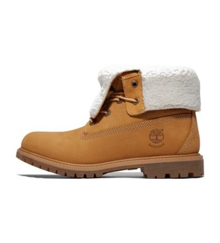 TB18329R2311 Authentiques bottes en cuir marron imperméable (38 W), Plat, 1 à 3 cm, Casuel - Timberland - Modalova