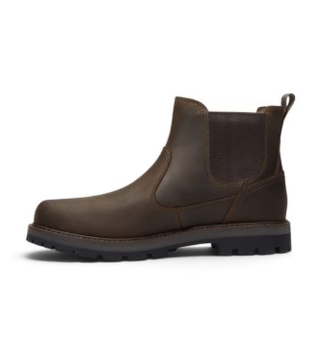 TB0A6A4WET41 Bottes Chelsea Britton Road marron (40), Cuir, Plat, Aucun, Casuel - Timberland - Modalova