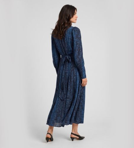 TT2601 Robe longue à col rond avec imprimé python (40), Casuel, Viscose, Manche longue - Twinset - Modalova