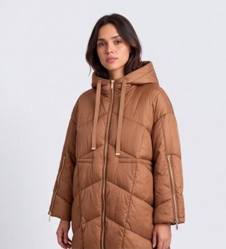 TT2020 Manteau Cappucccio marron (38), Casuel, Polyamide - Twinset - Modalova