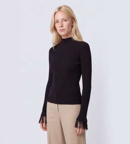 TT3080 Pull à col roulé avec broderies (XS), Casuel, Viscose, Manche longue - Twinset - Modalova