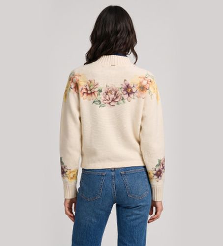 TT3460 Pull en mélange de laine avec imprimé (L), Casuel, , Manche longue - Twinset - Modalova