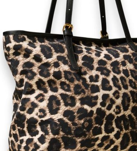 TD8070 Sac cabas avec imprimé animalier marron (OSFA), Casuel, Polyester - Twinset - Modalova