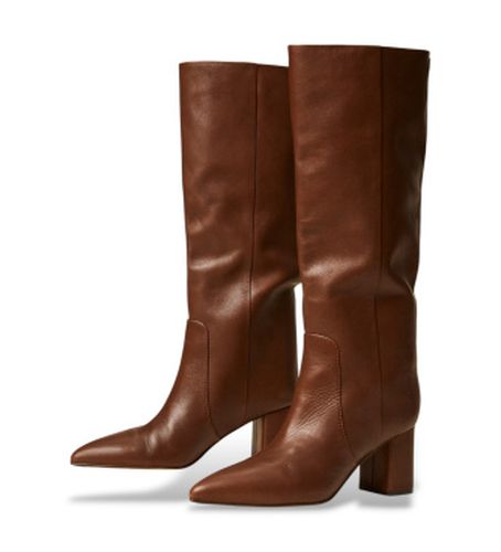 TGT052 Bottes hautes en cuir (36), 5 à 8 cm, Aucun, Casuel - Twinset - Modalova