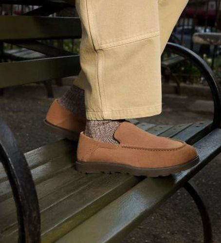 Mocassins en cuir Shep marron (40), Plat, Aucun, Casuel - Ugg - Modalova