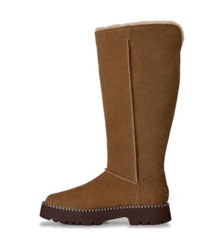 Bottes en cuir Uptowner Tall Boot (38), Marron, Plat, Aucun, Casuel - Ugg - Modalova