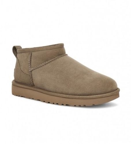 Bottines en peau Classic Ultra Mini (37), Cuir, Plat, Casuel - Ugg - Modalova