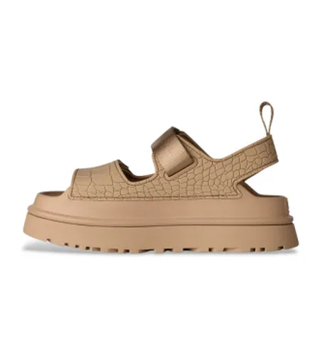 GoldenGlow Sandales en cuir gaufré (37), 3 à 5 cm, Velcro, Casuel - Ugg - Modalova