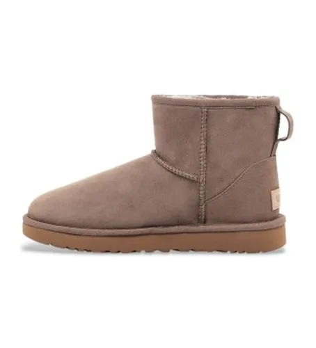 Bottines en cuir Classic Mini II (36), Plat, Aucun, Casuel - Ugg - Modalova