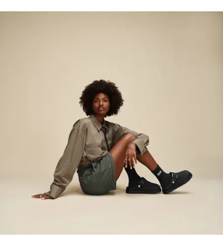 Goldenstar Villa Leather Clogs (40), Cuir, Plat, Boucle, Casuel - Ugg - Modalova