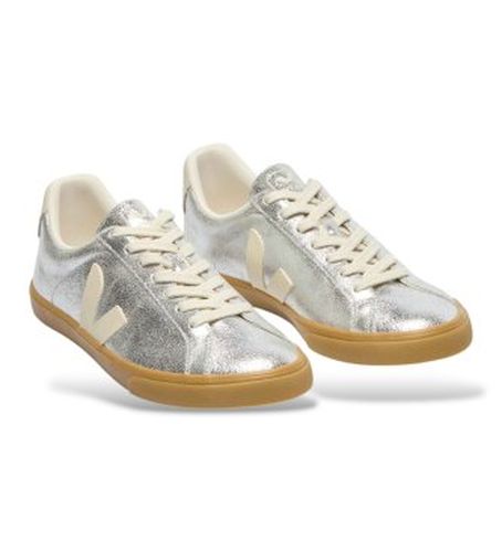 EO0321465 Baskets en cuir Esplar Logo (36), Plat, Lacets, Casuel - Veja - Modalova