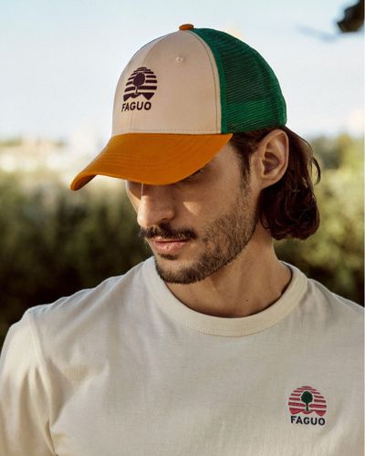 Casquette crème & beige clair - FAGUO - Modalova