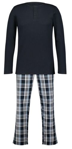 Pyjama Gaufre Popeline () - HEMA - Modalova