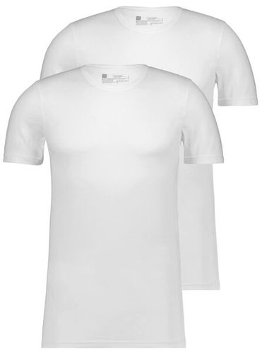 T-shirts Slim Fit Col Rond Sans Coutures () - HEMA - Modalova