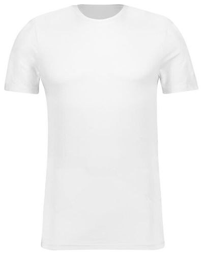T-shirt Slim Fit Col Rond - Avec Bambou () - HEMA - Modalova