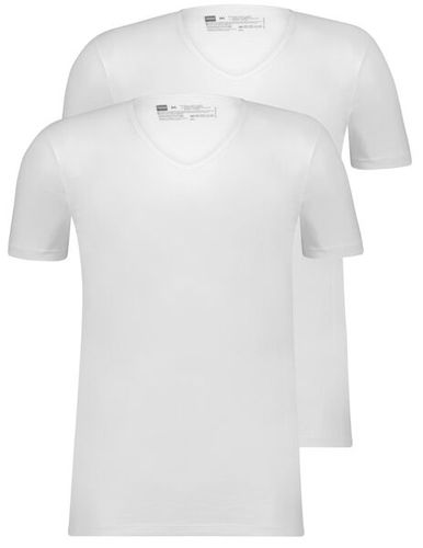 T-shirts Slim Fit Col En V Sans Coutures () - HEMA - Modalova
