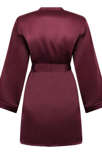 Hunkemöller Kimono Satin Rouge - Hunkemöller - Modalova