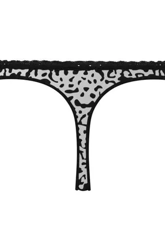 Hunkemöller String Zena Noir - Hunkemöller - Modalova