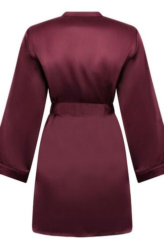Hunkemöller Kimono Satin Rouge - Hunkemöller - Modalova