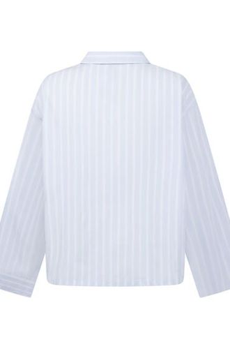 Veste en coton tissé à rayures - Hunkemöller - Modalova