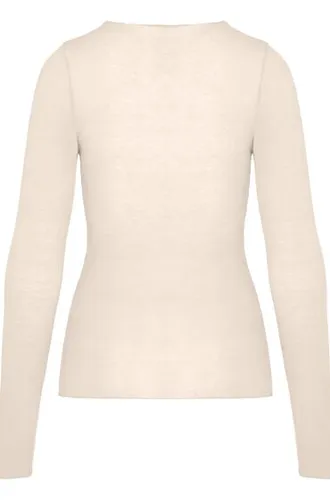 Top col V en dentelle ultra-doux avec Cachemire - Hunkemöller - Modalova