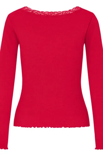 Top Jersey avec Dentelle - Hunkemöller - Modalova